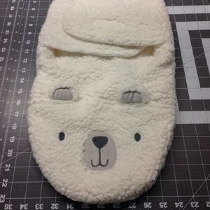 Chick Pea Cream Bear Diaper Cover